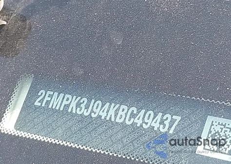 2019 Ford Edge Sel z USA, uszkodzony, nr VIN 2FMPK3J94KBC49437